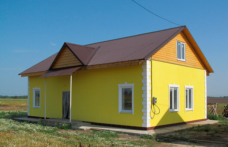 Построенный дом в Рыбновском районе